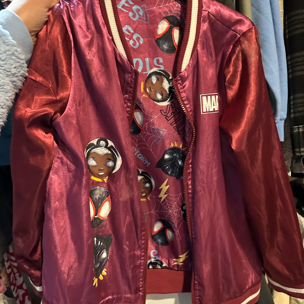 Marvel Kids Jacket - Red and Black